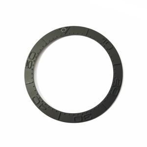 Bezel Ceramic Compatibil Omega 38x30.7mm | Inel Ramă Ceramic pentru Ceas - Img 3