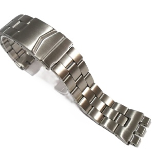 Brățară „Oyster Steel” – Compatibilă Swatch Irony Chrono, 19mm / 23mm - Img 1