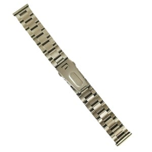 Brățară Ceas Argintie Tip Oyster Premium – Oțel Inoxidabil – 18/20 mm – Zale Pline - Img 3