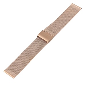 Brățară Ceas Mesh Milaneză Auriu Rose – Oțel Inoxidabil – 10mm – 24mm – Închidere Tip Clips