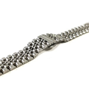 Brățară Ceas Premium Silver – Oțel Inoxidabil 18/20/22mm – Capete Duble (Curbate + Drepte) - Img 5