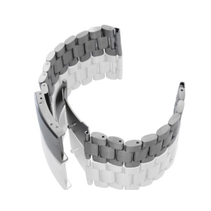 Brățară ceas XXL – 21 cm lungime – oțel inoxidabil, 14-24mm, capete drepte – model C007XXL (foarte rar) - Img 3