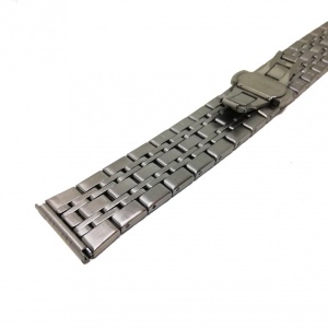 Bratara de ceas din Otel Inoxidabil - Argintie - 22mm, 24mm - WZ3812 - Img 2