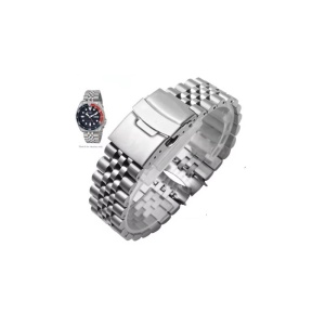 Brățară Jubilee Compatibilă Seiko SKX009 – 20 mm – Oțel Inoxidabil 316L – Capete Curbate