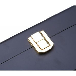 Caseta Depozitare Ceasuri PREMIUM Cu 6 Spatii Lemn Negru - SKW40N - Img 5
