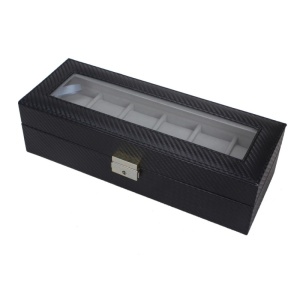 Caseta pentru 6 ceasuri Black Carbon - WZ3446 - Img 4