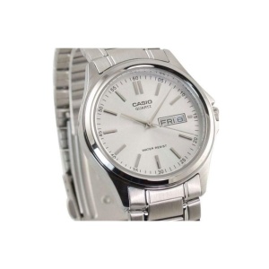 Ceas Bărbătesc Casio MTP-1239D-7ADF – Eleganță Arhitecturală cu Funcție Day-Date - Img 5