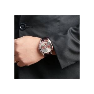 Ceas Casio MTP-1374L-7A1VDF Multifunction – Eleganță și Precizie în Design Roşu-Gri - Img 2