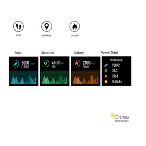 Ceas Smartwatch Citizen Citrea Roz - Img 7