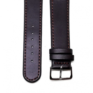 Curea Ceas „Chestnut Comfort” C3065 – Piele Naturală Hipoalergenică, Maro Clasic (8mm - 22mm) - Img 2