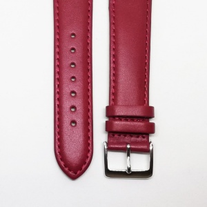 Curea Ceas „Passion Red” – Piele Naturală Mată (8mm - 24mm) - Img 2