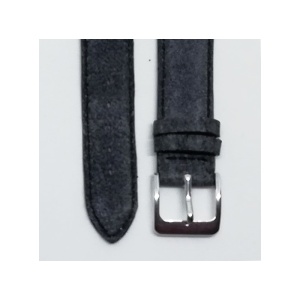 Curea Ceas „Suede Urban Grey” – Piele Întoarsă Veritabilă (12mm - 20mm) - Img 5