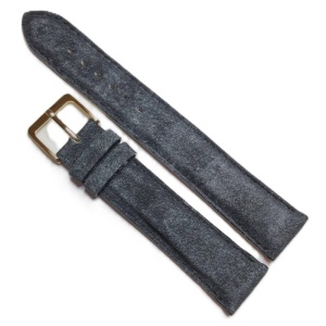 Curea Ceas „Suede Urban Grey” – Piele Întoarsă Veritabilă (12mm - 20mm) - Img 7