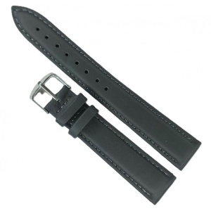 Curea Ceas Mateo Ferrari – Piele Naturală Premium, Gri Închis (Charcoal)