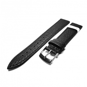 Curea ceas Morellato Original Product - Duster Cuoio Bottalato Nero - 18mm, 20mm - A01X4936C21019CR - Img 3