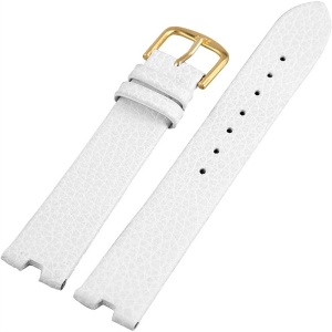 Curea Ceas Piele Ecologica Alba 18mm 817320000118 - Img 1