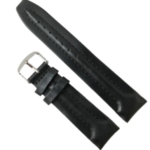 Curea ceas piele ecologica neagra - 20mm 22mm WZ2857