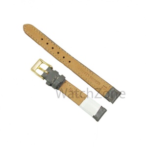 Curea Ceas Piele Naturala Gri 10mm 12mm 14mm 16mm 18mm 20mm 22mm 24mm 26mm 28mm 30mm Nagata WZ1935 - Img 5