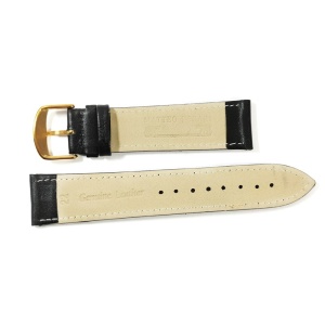 Curea ceas piele naturala neagra 22mm Matteo Ferari WZ4776 - Img 2