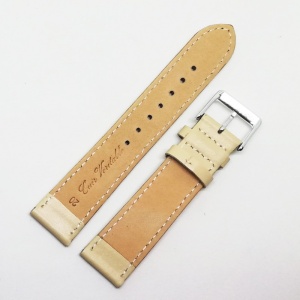 Curea Ceas Premium „Silk Beige” – Piele Naturală Mată (12mm - 24mm) - Img 3