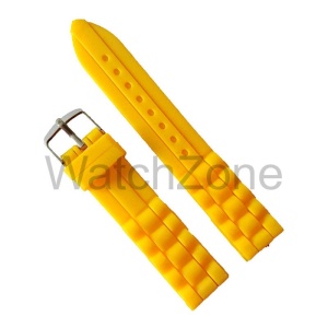 Curea Ceas Silicon Galbena 18mm 20mm 24mm WZ1128