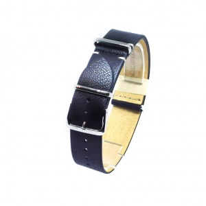 Curea ceas tip NATO - Morellato Green Collection - Culoare Neagra - 20mm, 22mm - A01X5277C14019CR