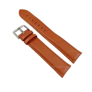 Curea Ceas XXL Piele Naturala Maro 22mm WZ774