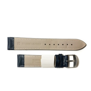 Curea de ceas culoare Bleumarin din piele naturala Matteo Ferari 12mm, 14mm, 16mm, 18mm, 20mm, 22mm WZ5163 - Img 3