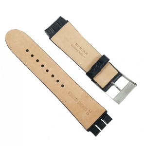 Curea de Ceas din Piele Naturală Swatch – 17/19/21/23mm - Img 2