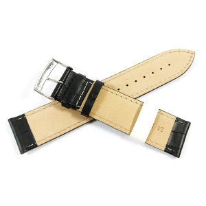 Curea de ceas Morellato XL Neagra Piele Naturala Vitel 24mm A01Y2269480019CR - Img 2