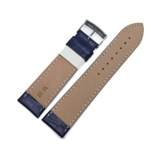 Curea de ceas Morellato XL - Piele Naturala Vitel - Albastra - 14mm, 16mm, 18mm, 20mm, 22mm, 24mm - A01Y2269480061CR - Img 3