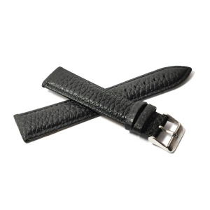 Curea de ceas Neagra din Piele Naturala 18mm, 20mm, 22mm GR205 - Img 2