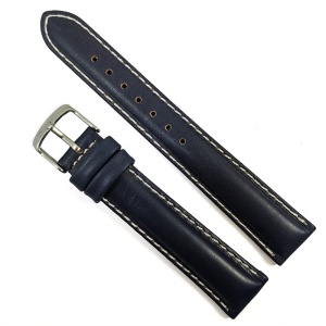 Curea de ceas - Piele Naturala - Culoare Albastru-Petrol - 18mm, 20mm, 22mm - GR1212