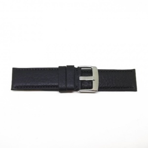 Curea Din Piele Ceas Neagra 24mm WZ1325 - Img 3