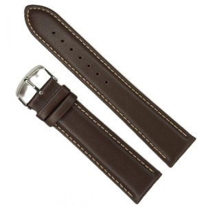 Curea din Piele Naturală Maro cu Cusătură Ton pe Ton - Colecția WatchZone