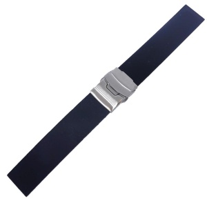 Curea din Silicon cu Închidere Deployant – 18mm / 20mm | Hipoalergenică