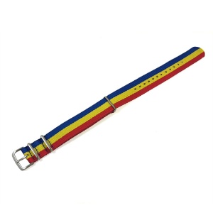 Curea NATO Material Textil - ROMANIA 18mm 20mm 22mm - Img 3