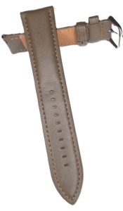 Curea Piele Naturală Taupe – 14/16/18/20/22 mm – Cataramă Oțel – Finisaj Sofisticat - Img 3