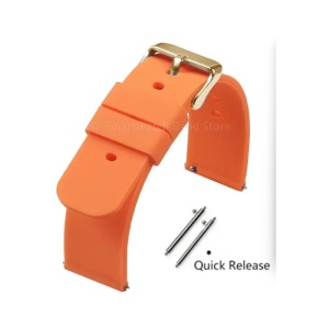 Curea Smartwatch din Silicon Premium – Sistem Quick Release – 18mm / 20mm / 22mm - Img 2