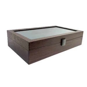 Cutie de Depozitare și Organizare Elegantă pentru 12 Ceasuri | CF-W54 | Maro| Watchzone - Img 3