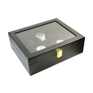 Cutie Neagra pentru 10 ceasuri cu interior mov - Img 4
