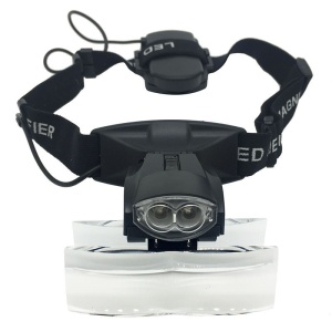 Lanterna Frontala cu LED si lupe No. 9892C - Img 6