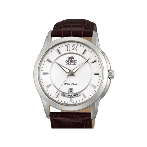 Orient Lexington Automatic EV0M003W – Cadran Alb – Mecanism Japonez 21 Rubine – Afișaj Zi/Dată