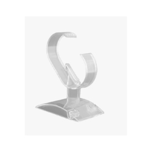 Set 100 Suporturi Acrilice Transparente pentru Ceasuri – Formă C – 10 x 7 x 5 cm – Expozitor Magazin - Img 3