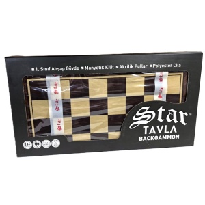 Set Backgammon Star Antique în Nuc, cu Blocare Magnetică – Nessiworld 1021798 - Img 6