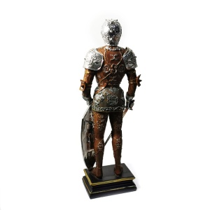 Statuetă Cavaler Medieval – Fleur-de-lis – 55 cm – Decor pentru Lojă și Birou - Img 3