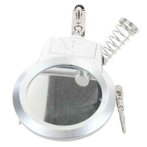 Suport Ciocan de Lipit cu Lupa Lumina si Cleme MG16129-A - Img 3