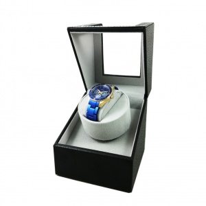 Watch Winder Compact WW3143 – Black Leather Edition - Img 2