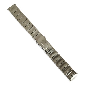 Brățară Ceas „Solid Steel” – Oțel Inoxidabil Argintiu, Model Masiv (20mm) - Img 2