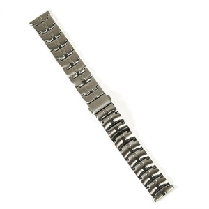 Brățară Ceas „Solid Steel” – Oțel Inoxidabil Argintiu, Model Masiv (20mm) - Img 3